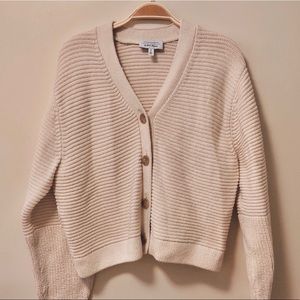 & Other Stories Cream Cardigan
